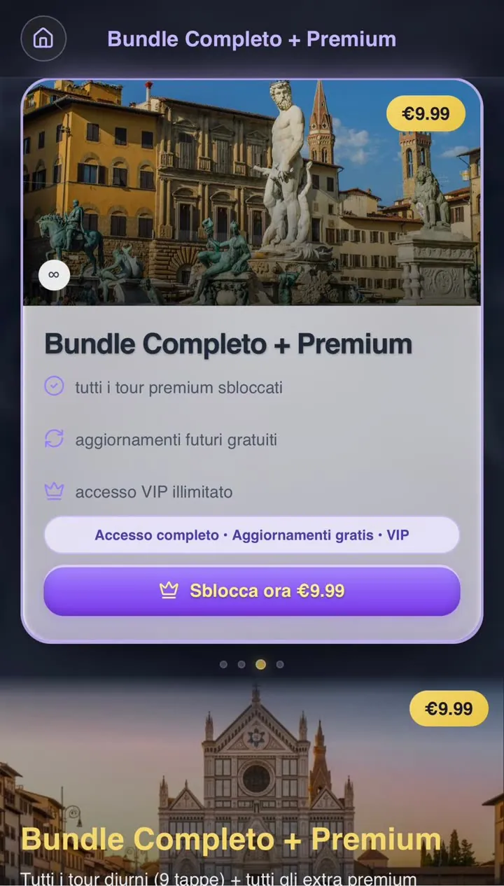 Paquete Completo + Premium en la app